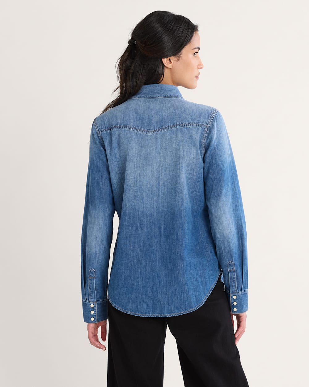 Pendleton Women's Chambray Gambler Shirt - Western Style