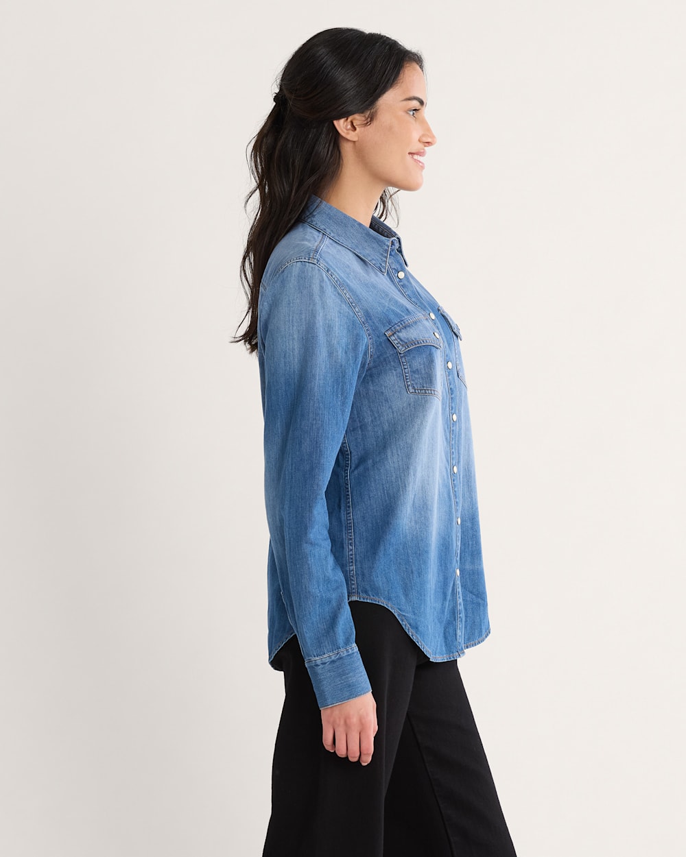 Pendleton Women's Chambray Gambler Shirt - Western Style