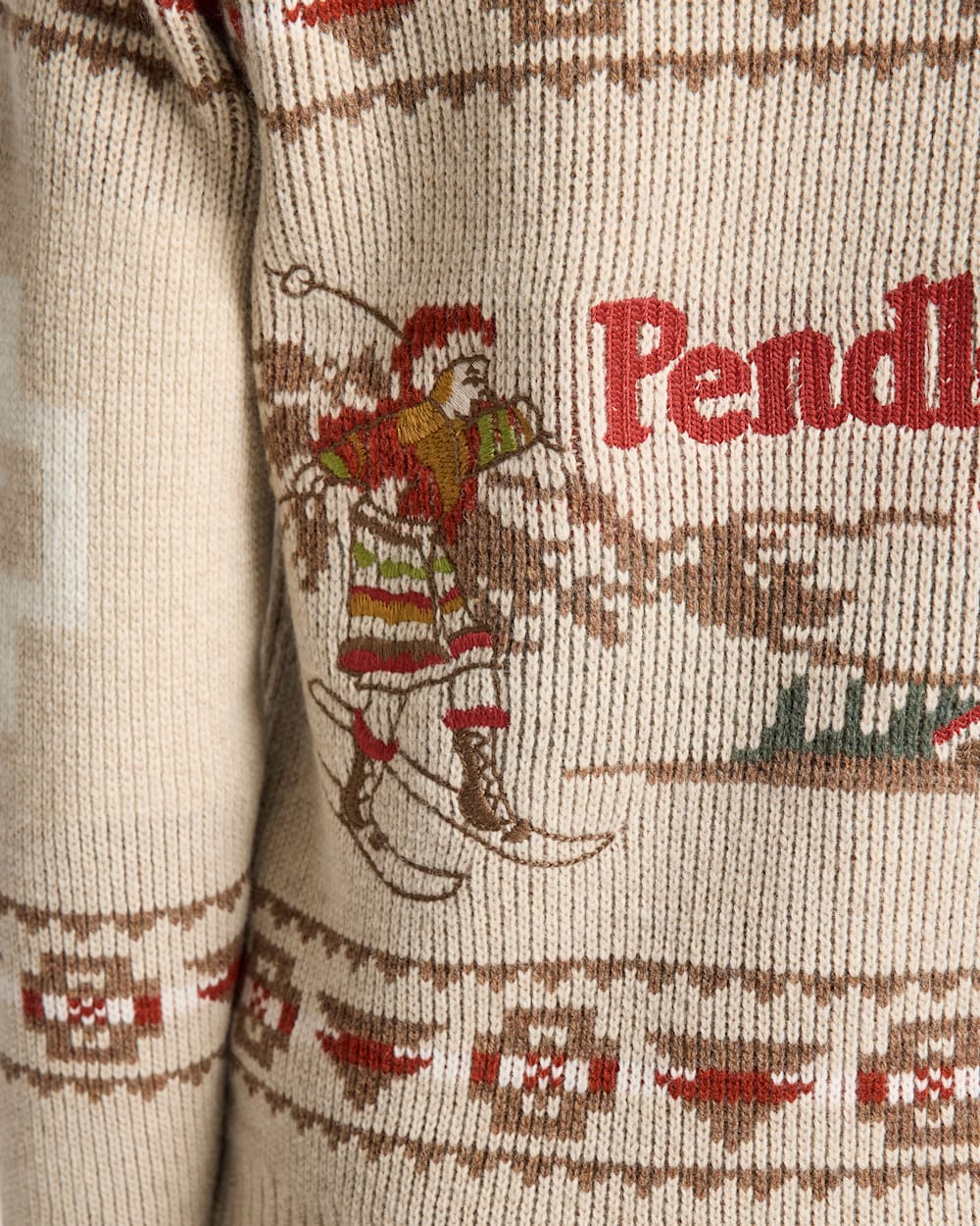 Pendleton Shop Women's Alpine Lambswool Zip Cardigan in Sweaters & Knits