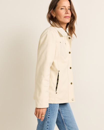 Pendleton Shop Women's Hazel Swing Back Canvas Jacket Lined Coat