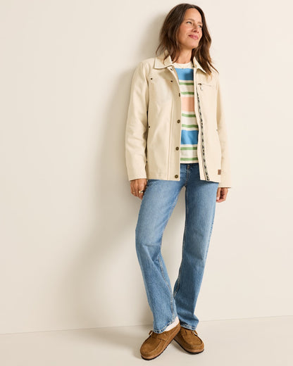 Pendleton Shop Women's Hazel Swing Back Canvas Jacket Lined Coat