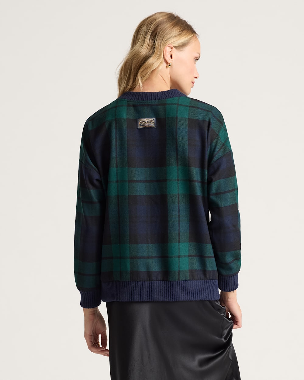Pendleton Shop Women's Eagle River Wool Cardigan in Sweaters