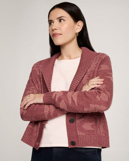 Pendleton Shop Women's Textured Cotton Cardigan Cozy Sweater