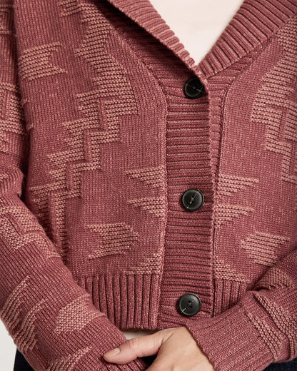 Pendleton Shop Women's Textured Cotton Cardigan Cozy Sweater