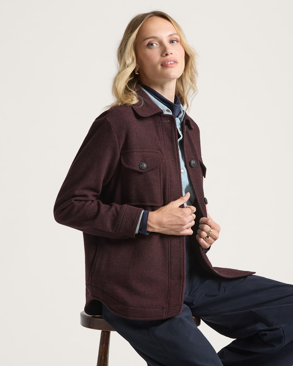 Pendleton Shop Women's Wool Shirt Jacket in Coats & Jackets