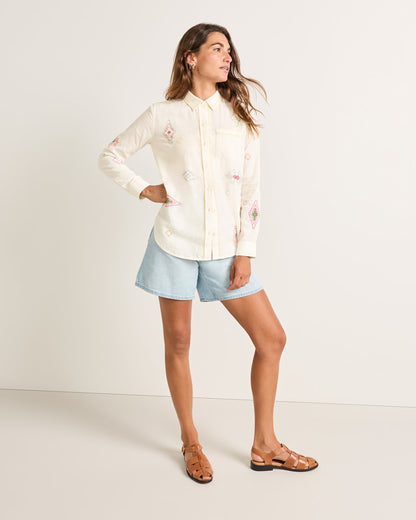 Pendleton Women's Embroidered Perfect One Pocket Shirt