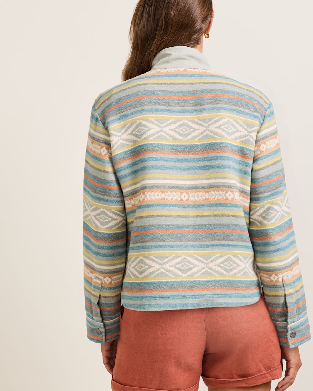 Pendleton Shop Women's Cotton Doublesoft Half-Snap Pullover Shirt