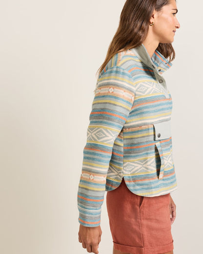 Pendleton Shop Women's Cotton Doublesoft Half-Snap Pullover Shirt