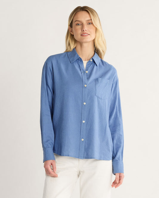Pendleton Shop Women's Coastal Linen Shirt Lightweight and Stylish