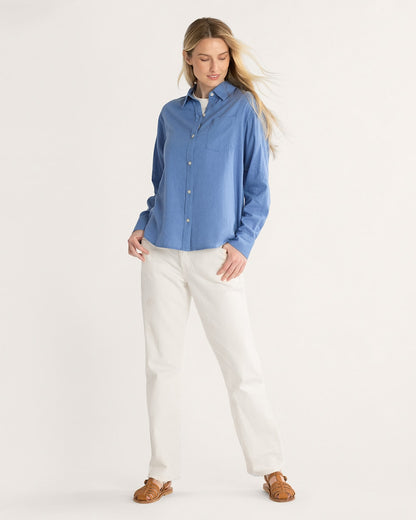 Pendleton Shop Women's Coastal Linen Shirt Lightweight and Stylish