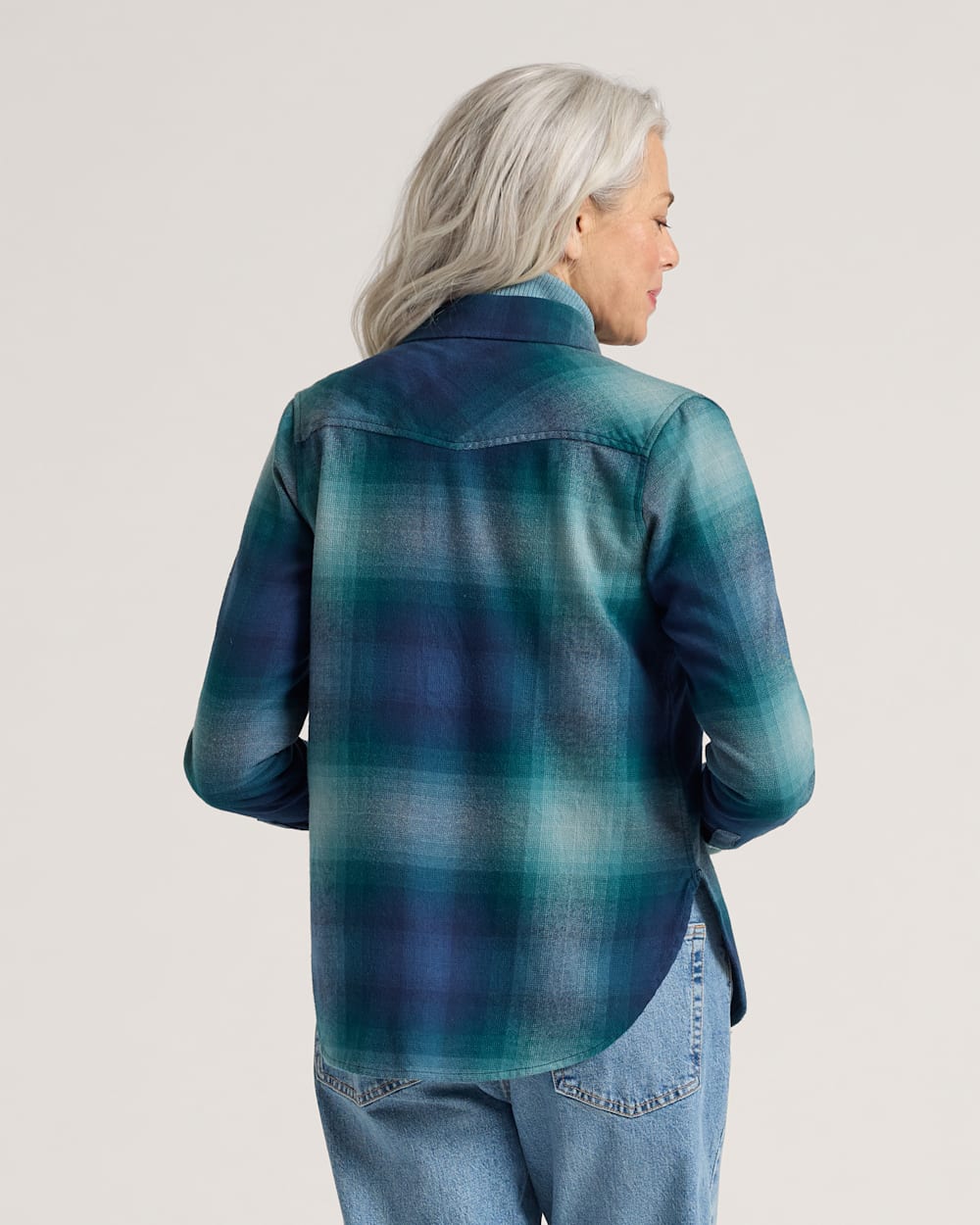 Pendleton Buy Women's Plaid Cotton Flannel Relaxed Shirt Tops