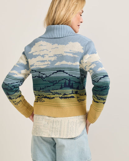 Pendleton Shop Women's Big Sky Cotton Graphic Cardigan Sweater