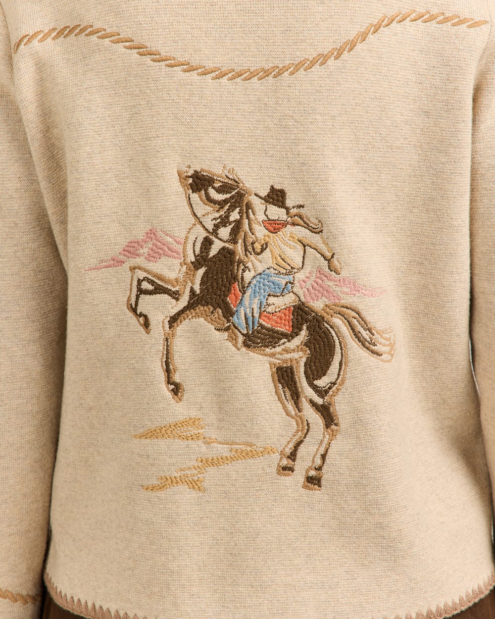 Pendleton Shop Women's Cotton Western Souvenir Cardigan Sweater