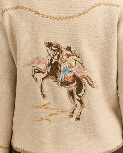 Pendleton Shop Women's Cotton Western Souvenir Cardigan Sweater