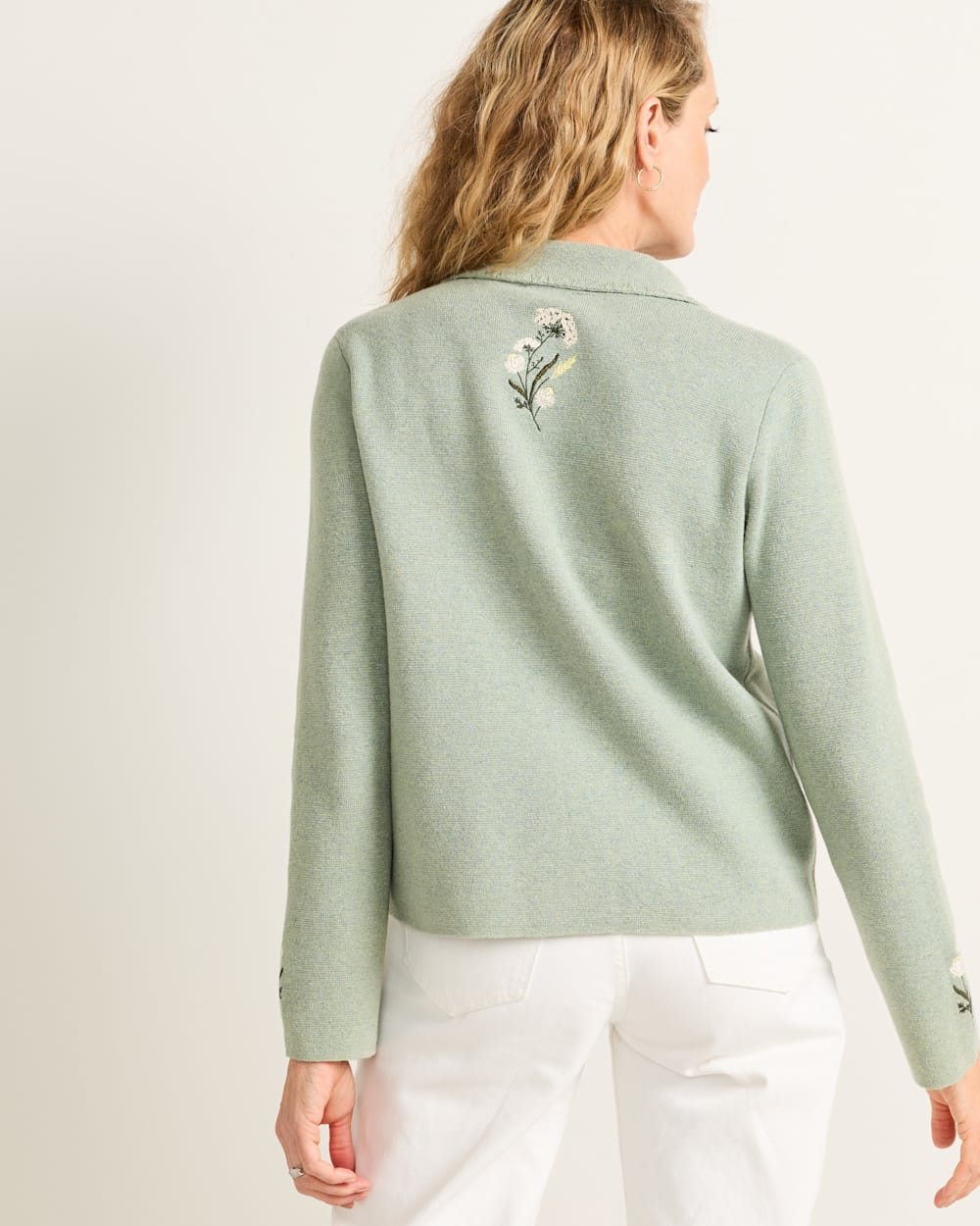 Pendleton Shop Women's Floral Cotton Wool Blend Souvenir Cardigan