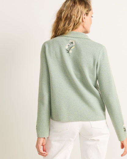Pendleton Shop Women's Floral Cotton Wool Blend Souvenir Cardigan