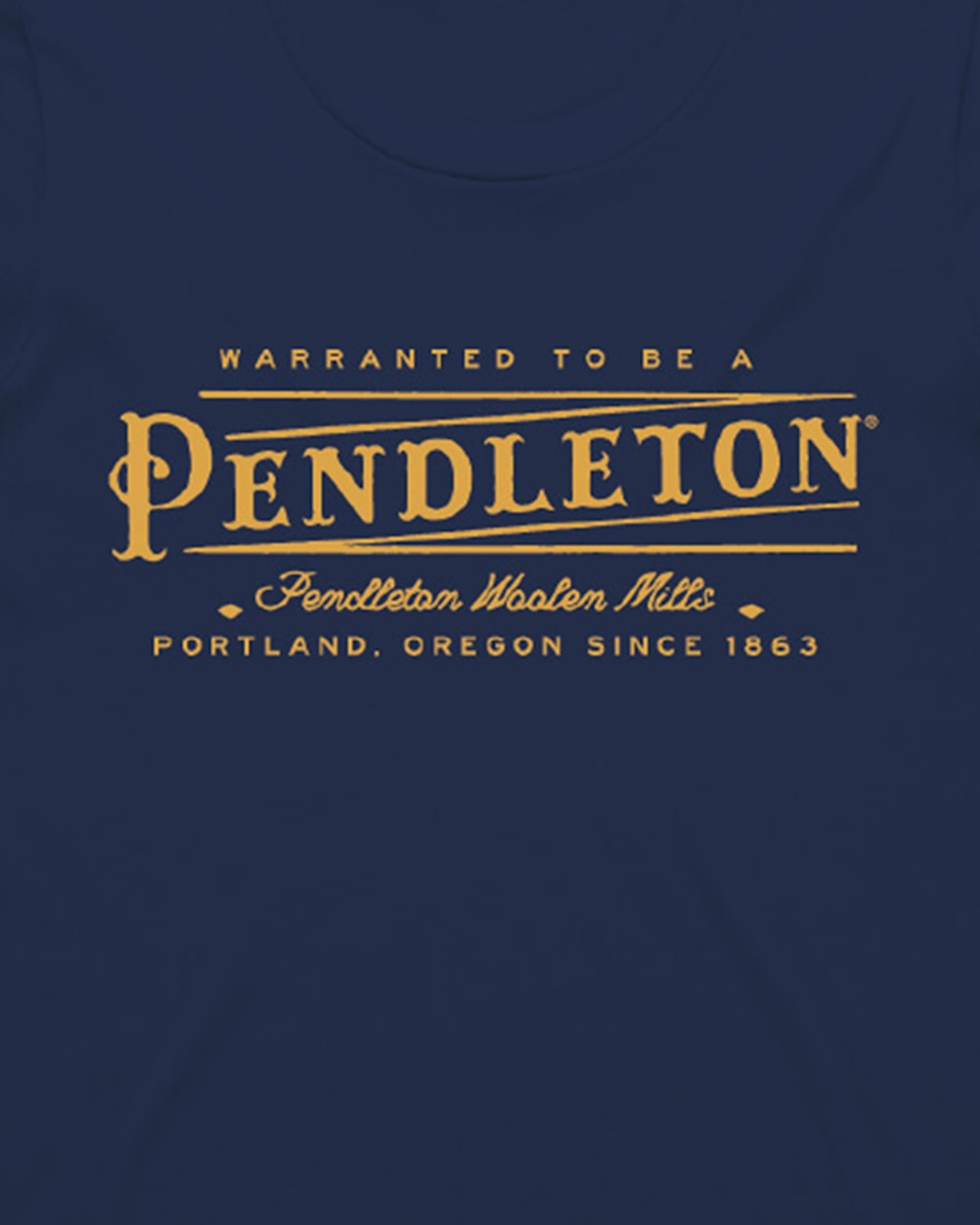 Pendleton Shop Logo Women's Pendleton Logo Graphic Tee
