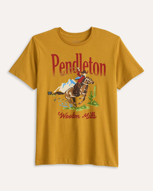 Pendleton Shop Women's Short-Sleeve Cotton Western Graphic Tee