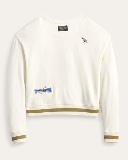 Pendleton Shop Women's Lakeside Embroidered French Terry Pullover