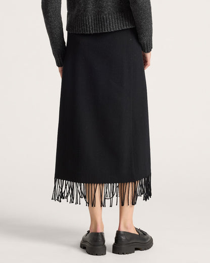 Pendleton Shop Women's Wool Fringed Wrap Skirt
