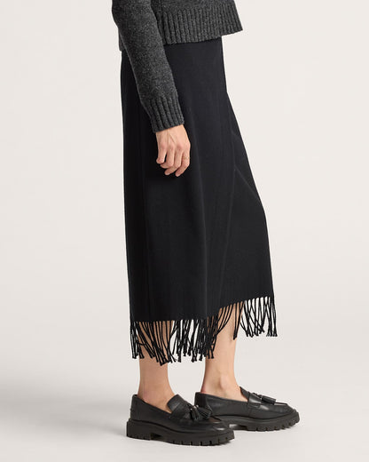 Pendleton Shop Women's Wool Fringed Wrap Skirt