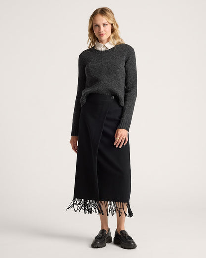 Pendleton Shop Women's Wool Fringed Wrap Skirt