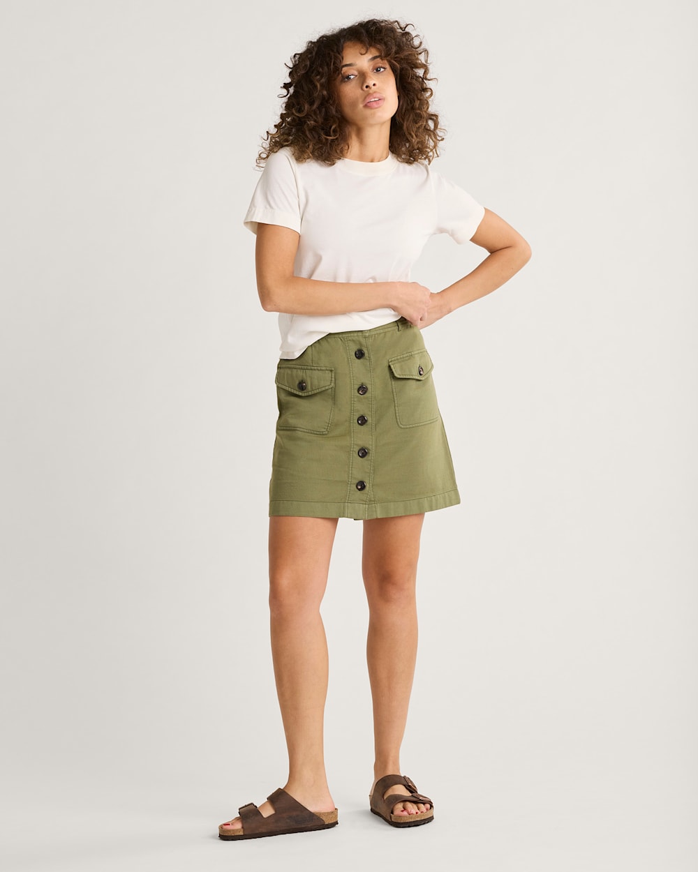 Pendleton Shop Women's Cotton Linen Utility Skirt
