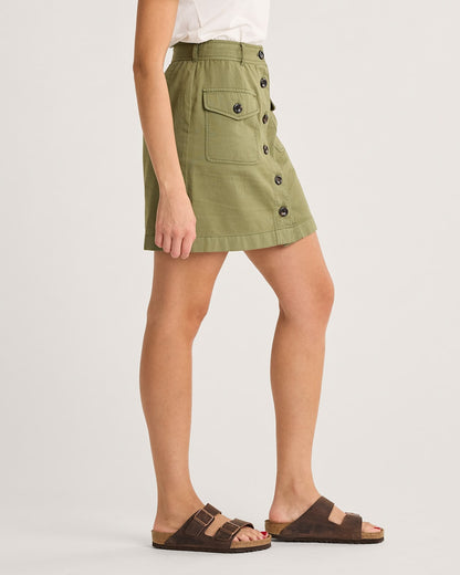 Pendleton Shop Women's Cotton Linen Utility Skirt