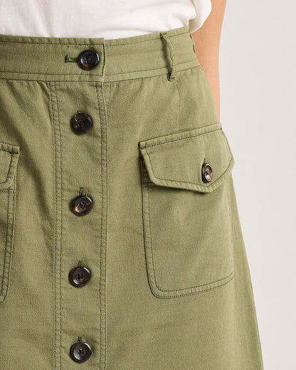 Pendleton Shop Women's Cotton Linen Utility Skirt