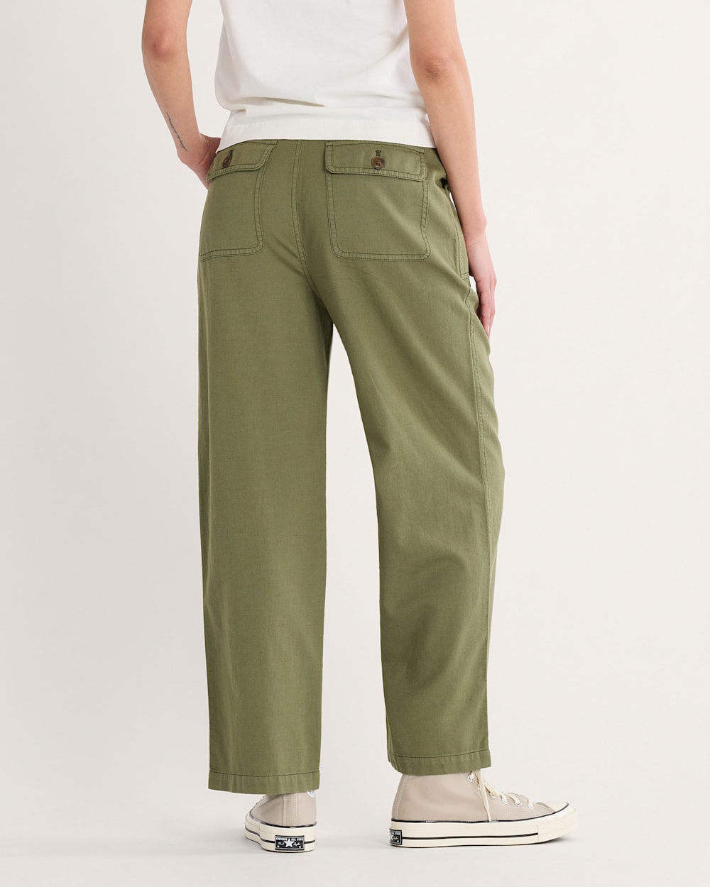 Pendleton Shop Women's Cotton Linen Utility Pants