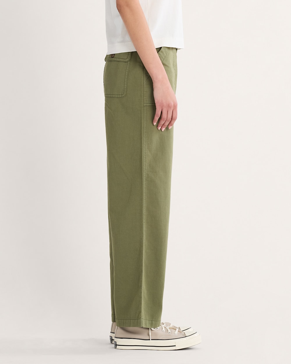 Pendleton Shop Women's Cotton Linen Utility Pants