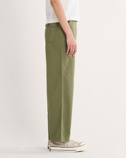 Pendleton Shop Women's Cotton Linen Utility Pants