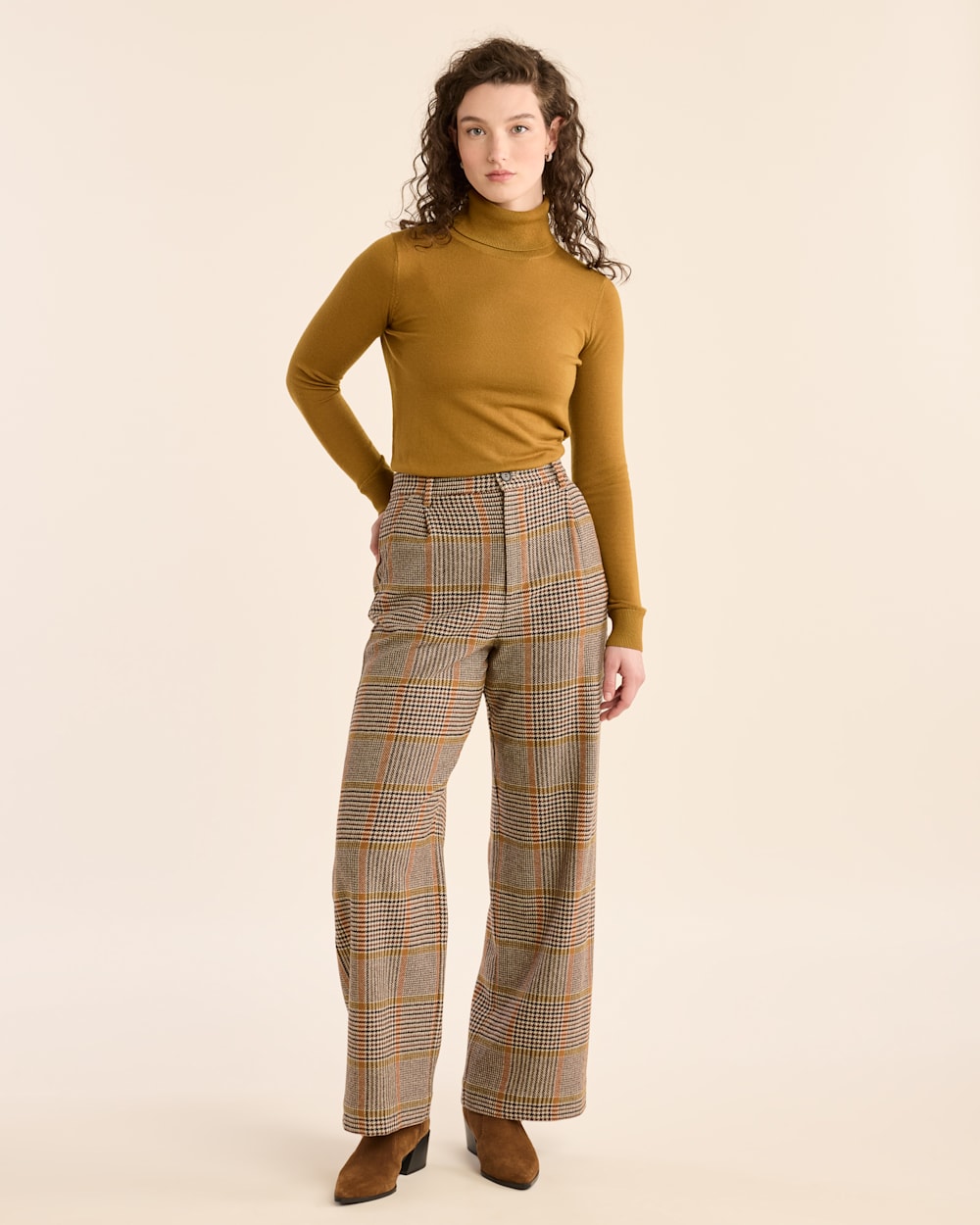 Pendleton Shop Women's Glen Plaid Wool Trousers