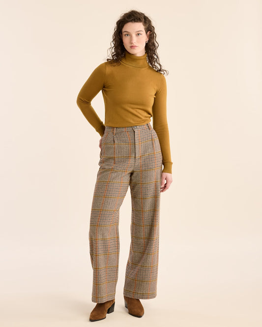 Pendleton Shop Women's Glen Plaid Wool Trousers