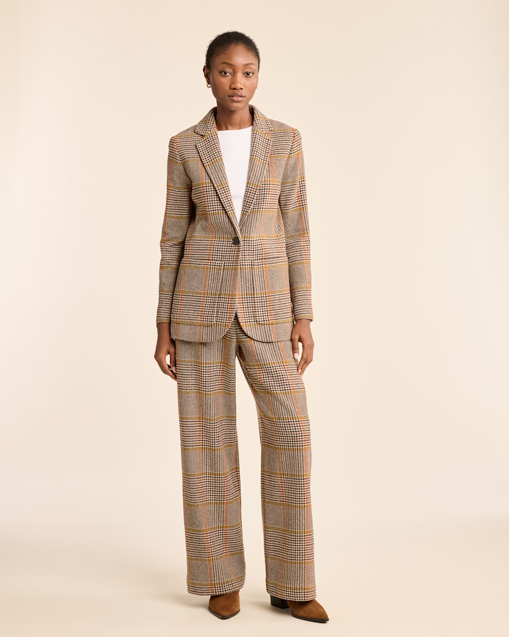 Pendleton Shop Women's Glen Plaid Wool Trousers