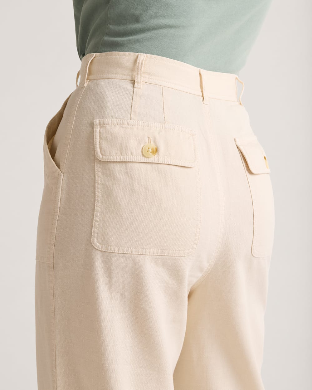 Pendleton Shop Women's Cotton Linen Utility Pants