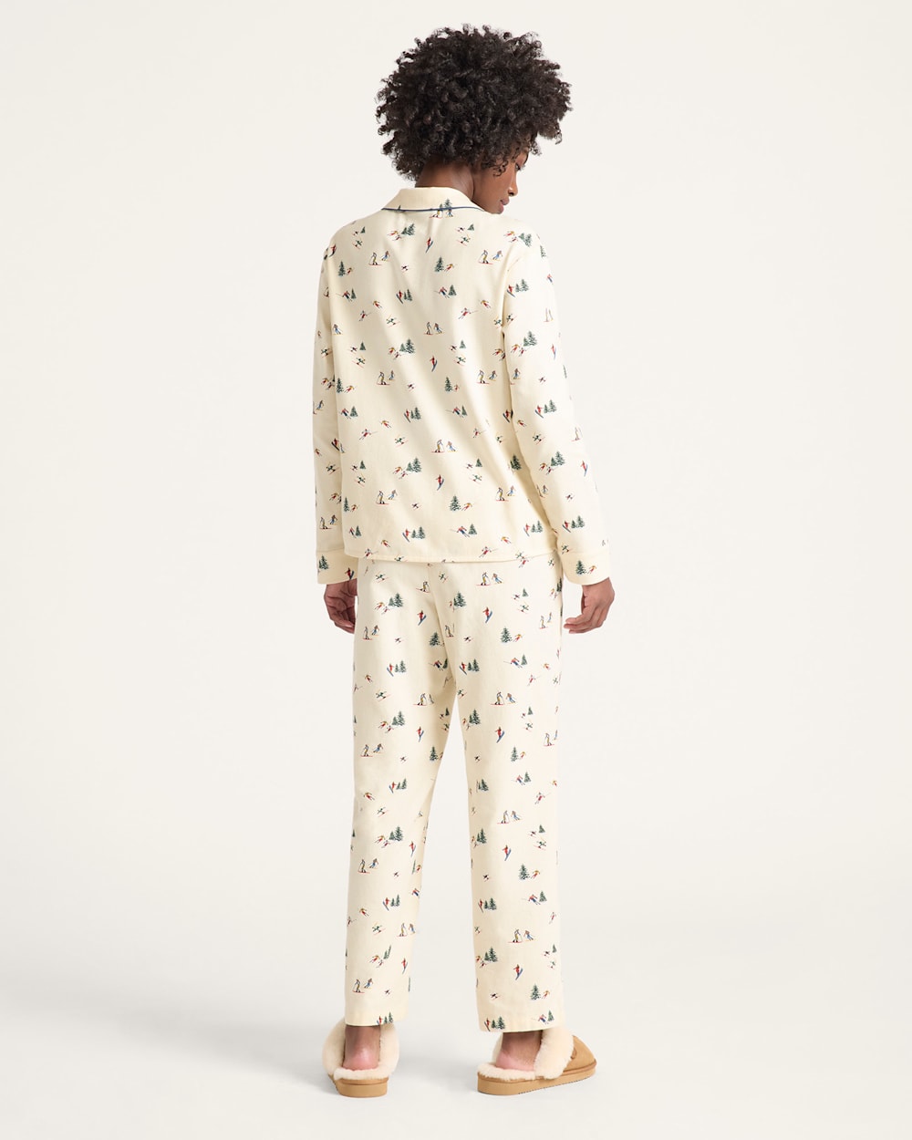 Pendleton Shop Women's Ski Print Flannel Pajama Set in Sleepwear
