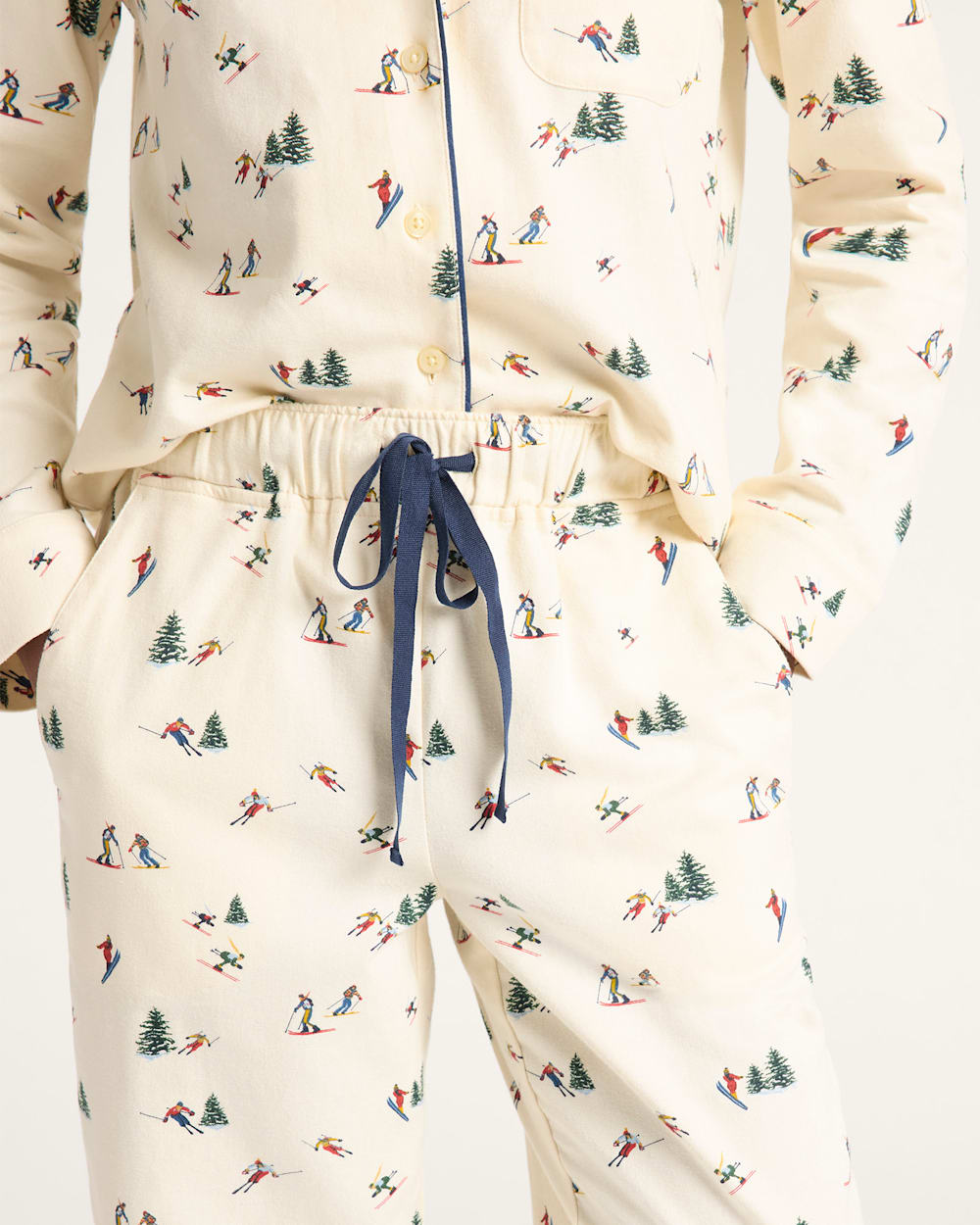 Pendleton Shop Women's Ski Print Flannel Pajama Set in Sleepwear