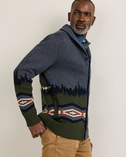 Pendleton Men's Mountain Cotton Cardigan