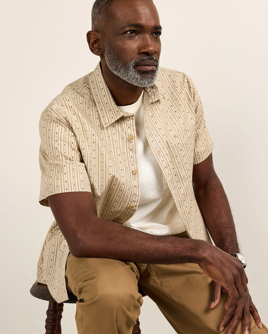 Pendleton Men's Short-Sleeve Shoreline Cotton Shirt