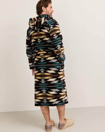 Pendleton Unisex Wyeth Trail Cotton Terry Velour Bathrobe
