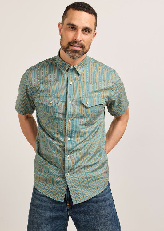 Pendleton Men's Short-Sleeve Laramie Snap-Front Shirt