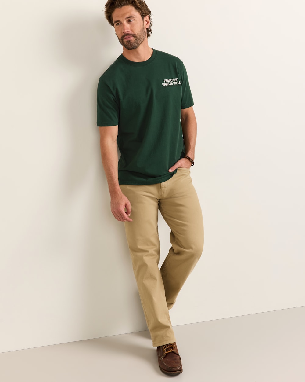 Pendleton Men's Short-Sleeve Deschutes Stag Graphic Tee