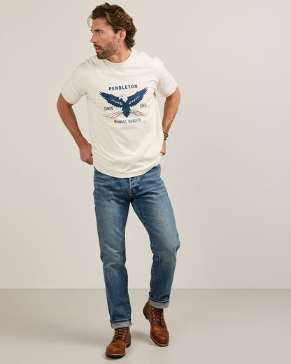 Pendleton Men's Short-Sleeve Deschutes Eagle Graphic Tee