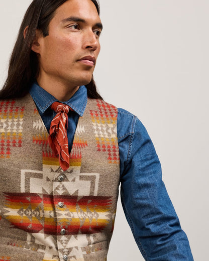 Pendleton Men's Western Wool Vest