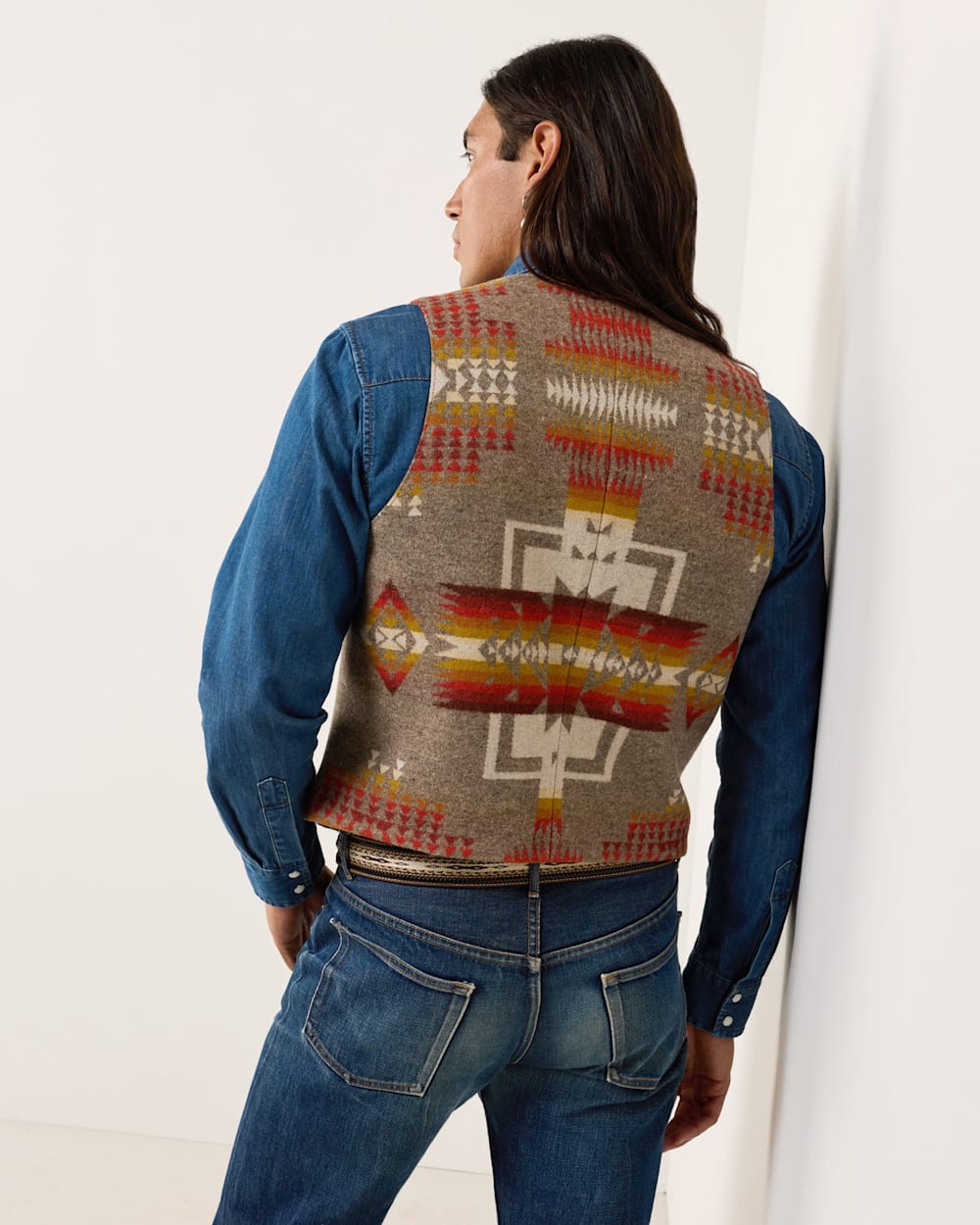Pendleton Men's Western Wool Vest