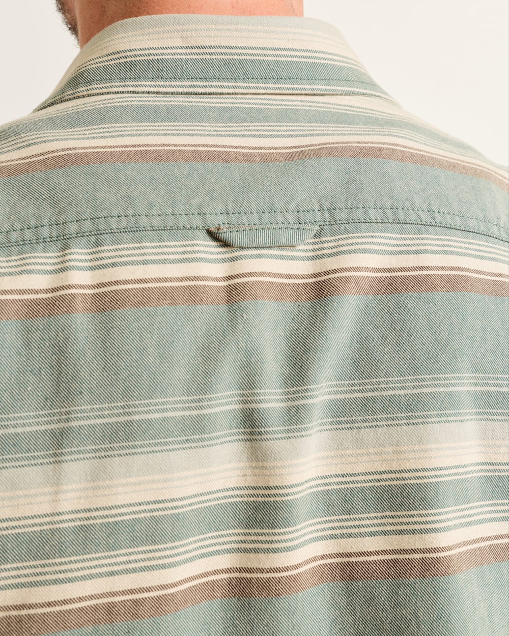 Pendleton Shop Men's Long-Sleeve Stripe Beach Shack Cotton Shirt