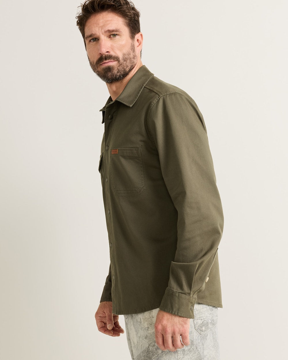 Pendleton Shop Men's Versatile Long-Sleeve Coton Twill Work Shirt
