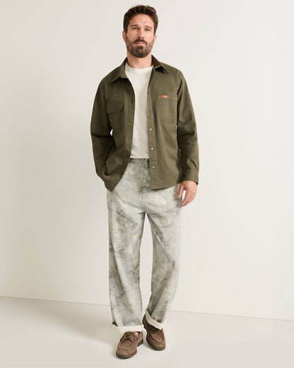 Pendleton Shop Men's Versatile Long-Sleeve Coton Twill Work Shirt