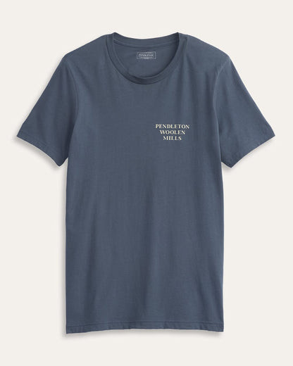 Pendleton Shop Men's Cotton Short-Sleeve Bridge Creek Graphic Tee